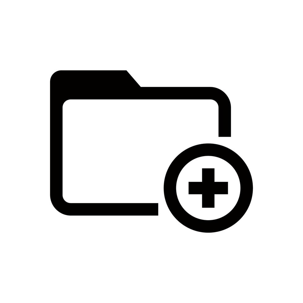 dossier de santé dossier icône illustration vectorielle modèle de logo vecteur