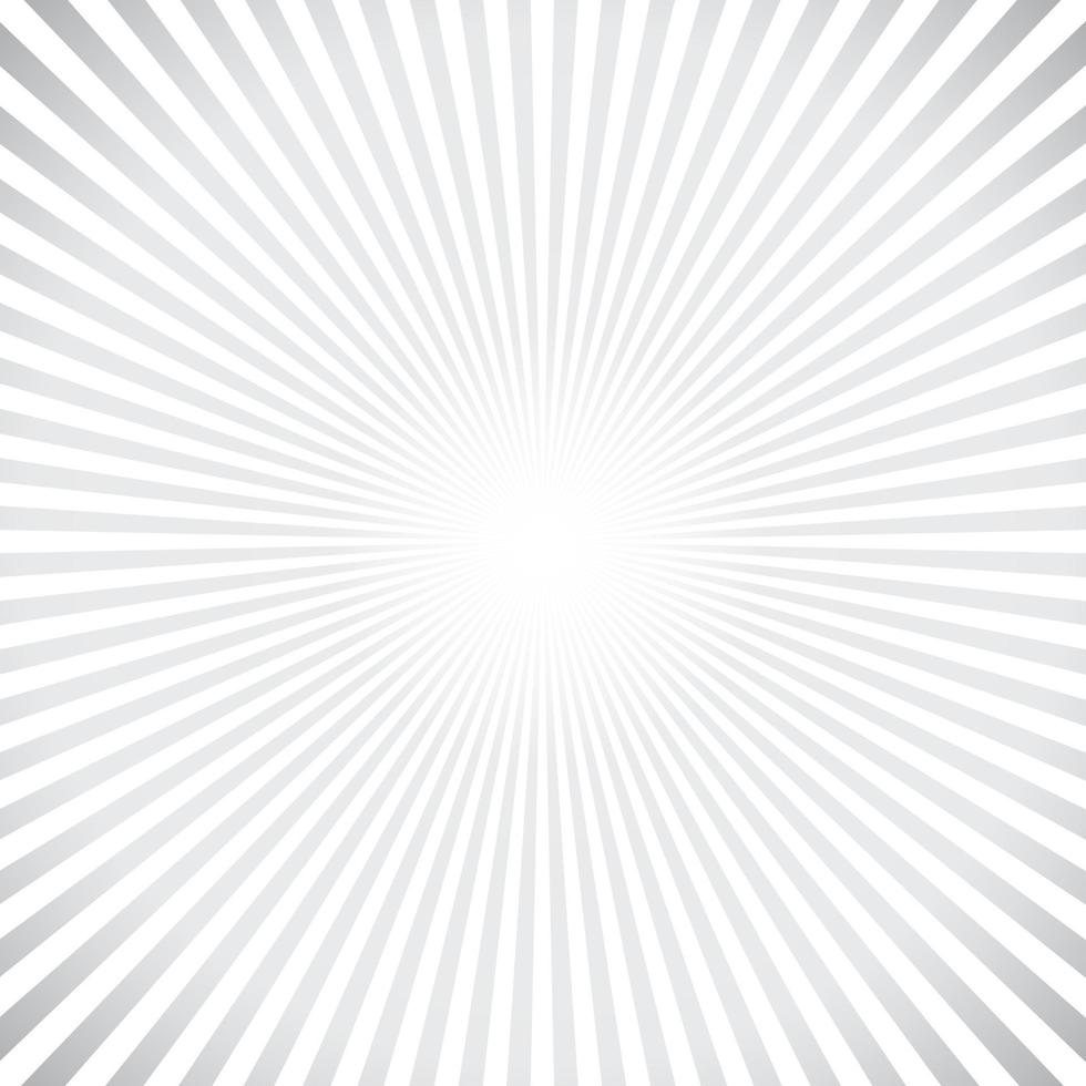 rayons, élément de poutres. sunburst, forme d'étoile sur blanc. géométrique circulaire. forme géométrique circulaire abstraite. illustration - vecteur