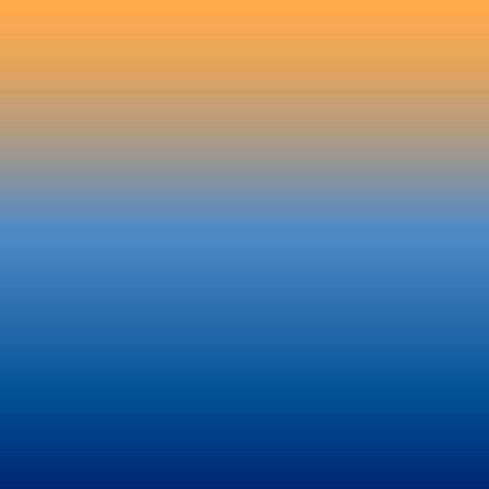 beau mélange de couleurs bleu et orange de fond dégradé vecteur