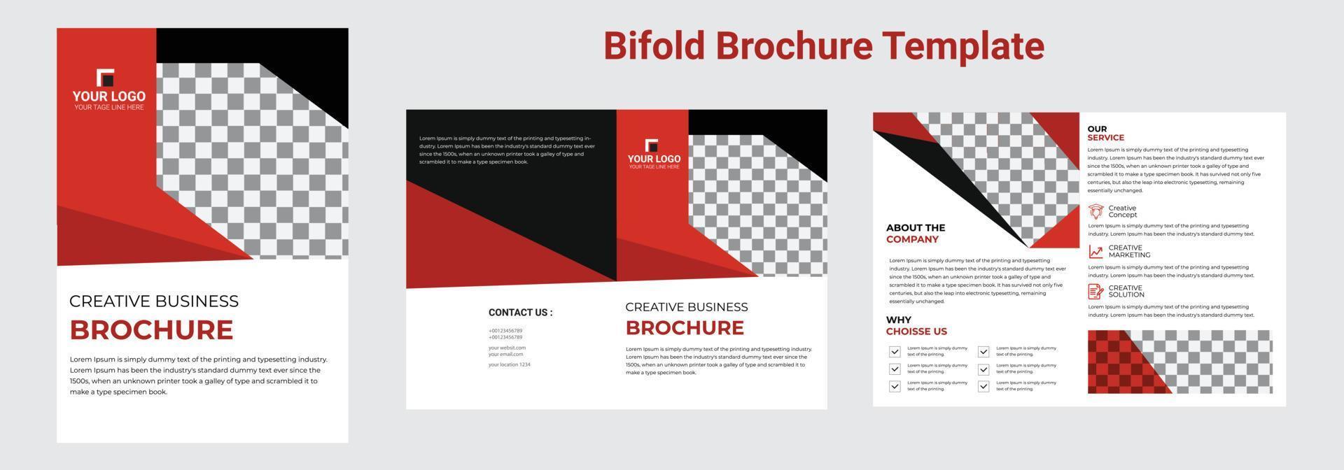 modèle de mise en page avec page de couverture pour le profil de l'entreprise, rapport annuel, brochures vecteur