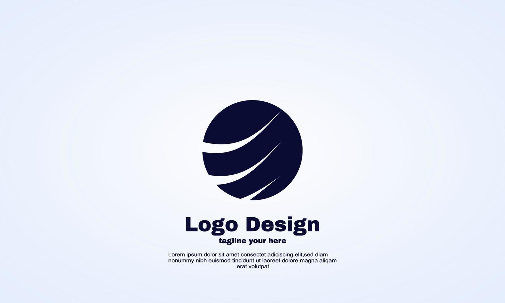 illustrateur de modèle de logo mondial en stock vecteur