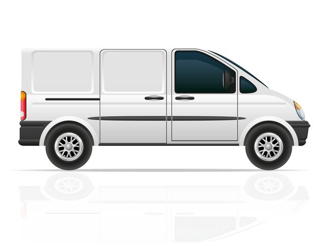 van pour le transport de l&#39;illustration vectorielle fret vecteur