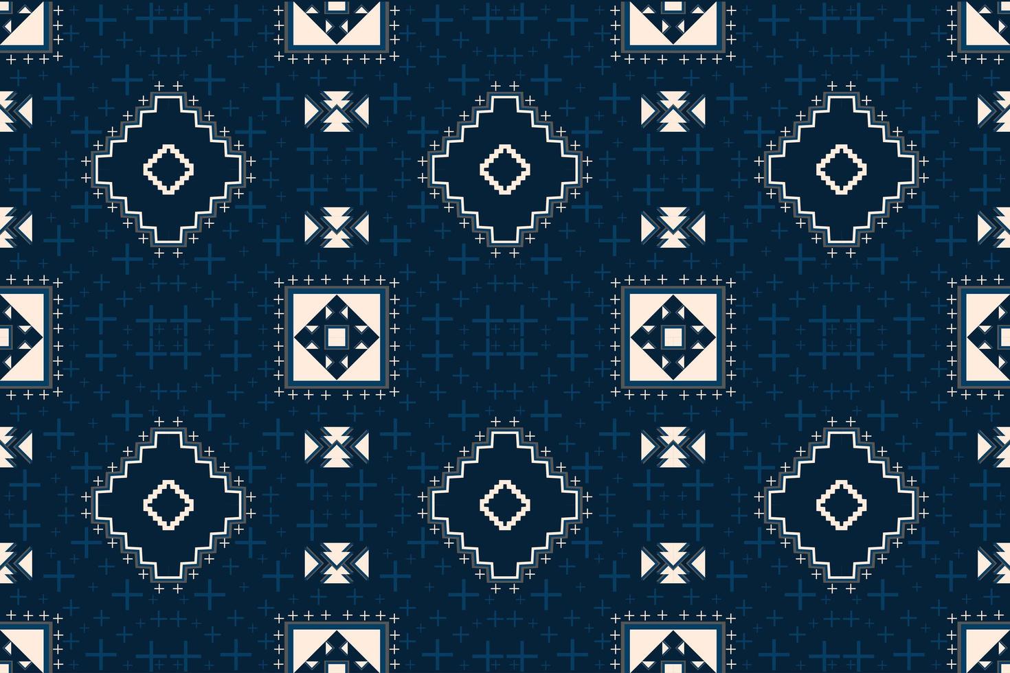 motif ethnique géométrique oriental. modèle sans couture. conception pour tissu, rideau, arrière-plan, tapis, papier peint, vêtements, emballage, batik, tissu, illustration vectorielle. porcherie vecteur