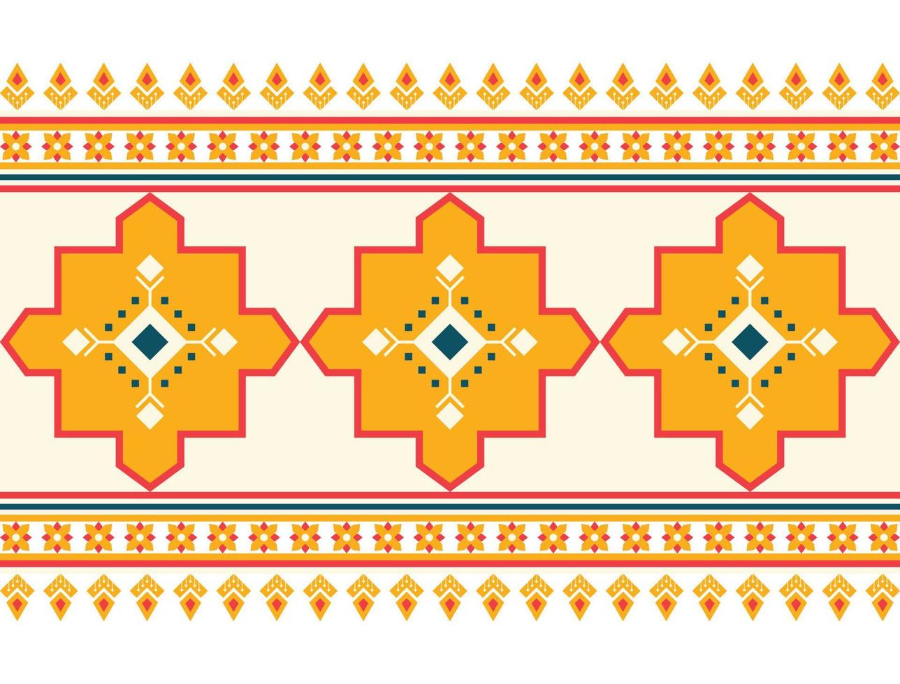 fond de motif oriental ethnique géométrique. conception pour la texture, l'emballage, les vêtements, le batik, le tissu, le papier peint et l'arrière-plan. motif de broderie de motif. vecteur