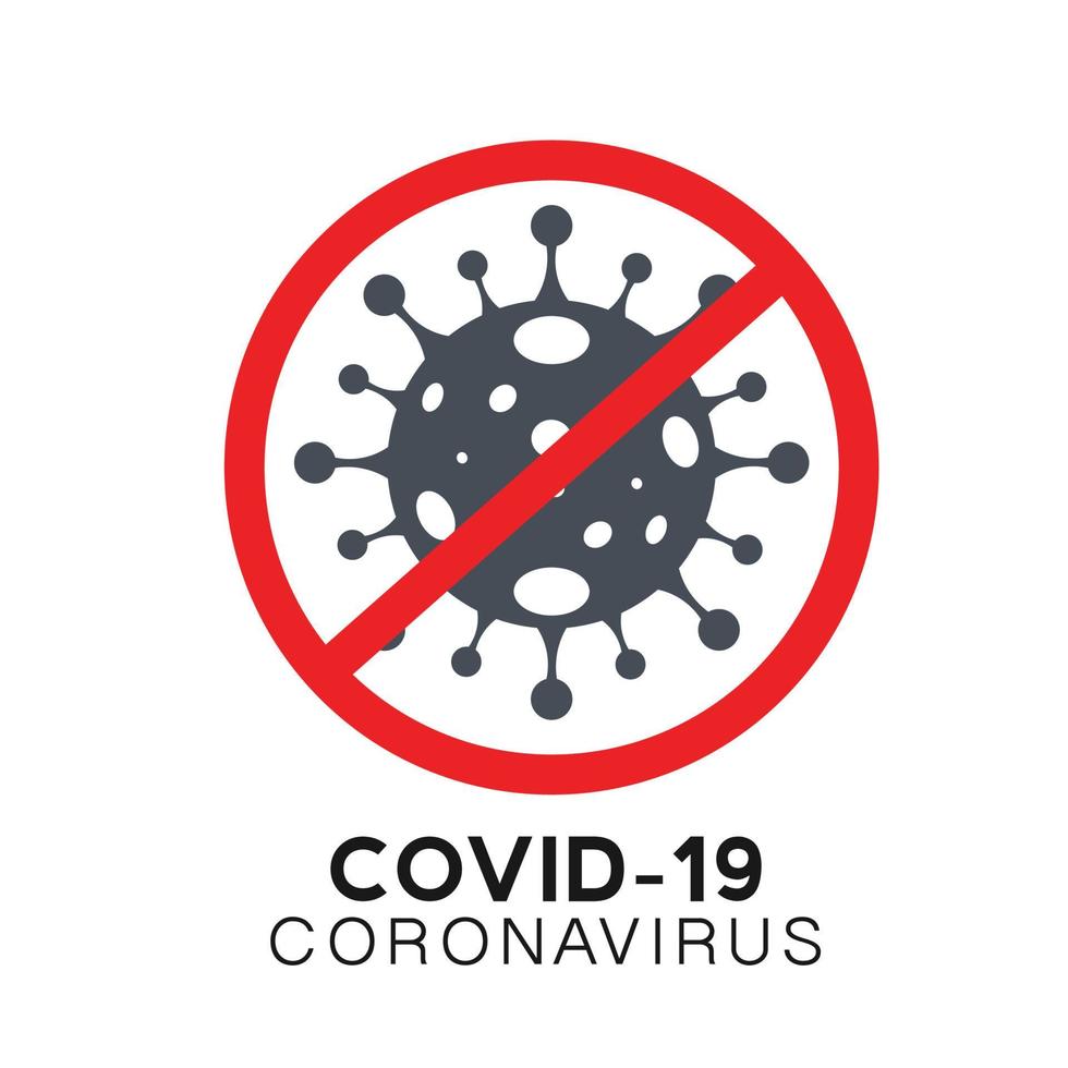 fond de grippe d'épidémie de concept de coronavirus covid-19. le concept de risque médical pour la santé pandémique avec la cellule de la maladie est une conception de vecteur dangereux