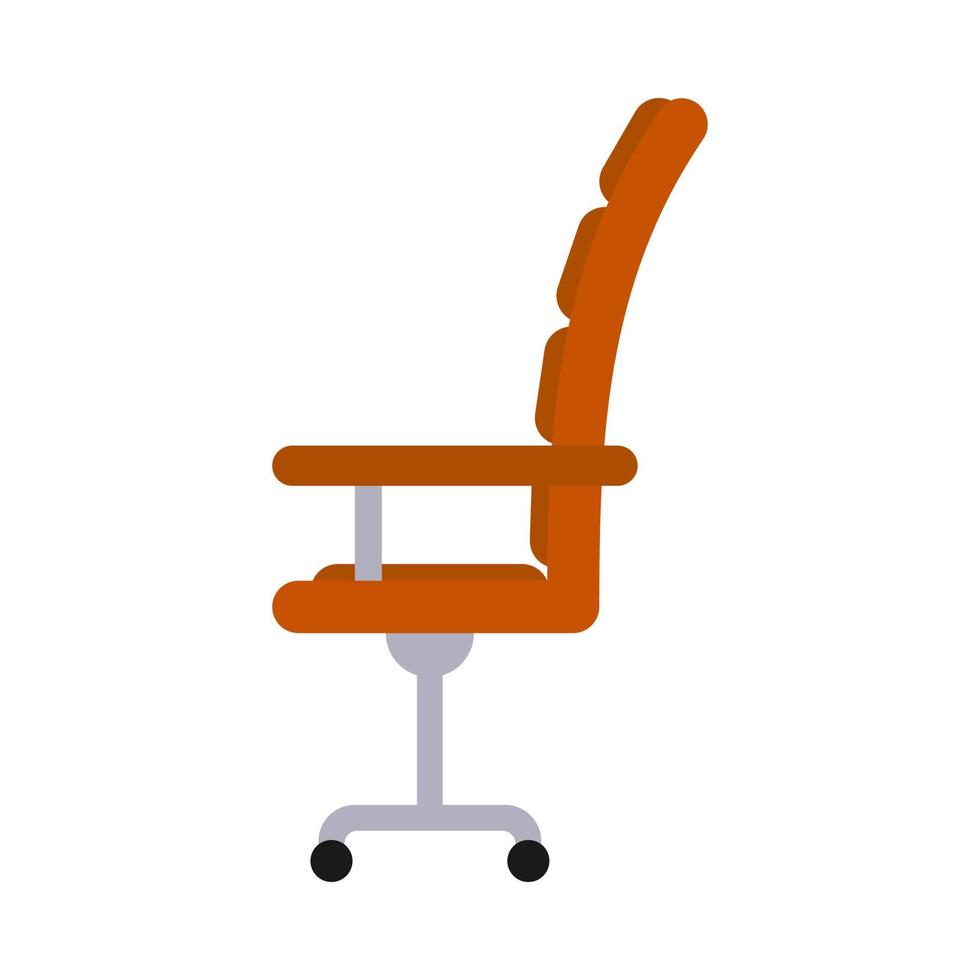 chaise plate illustration vecteur