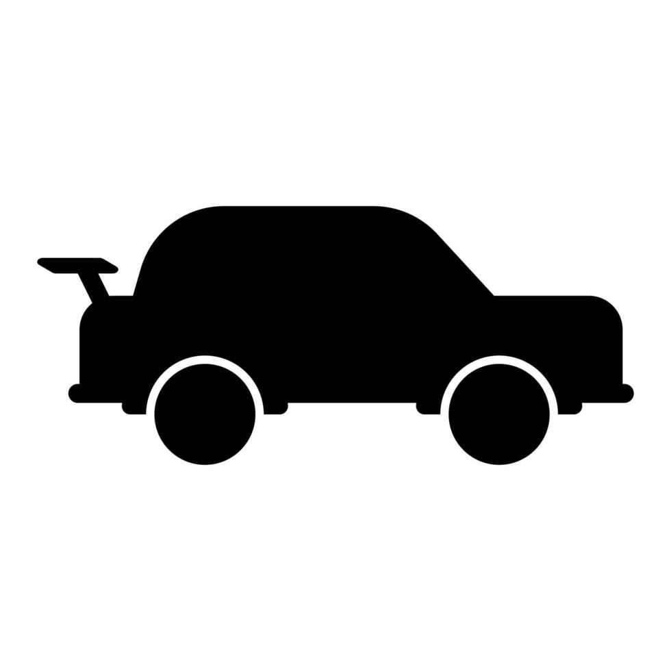 illustration de plat de véhicule de voiture vecteur