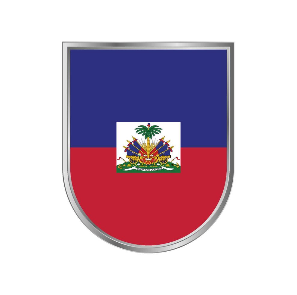 vecteur de drapeau d'Haïti