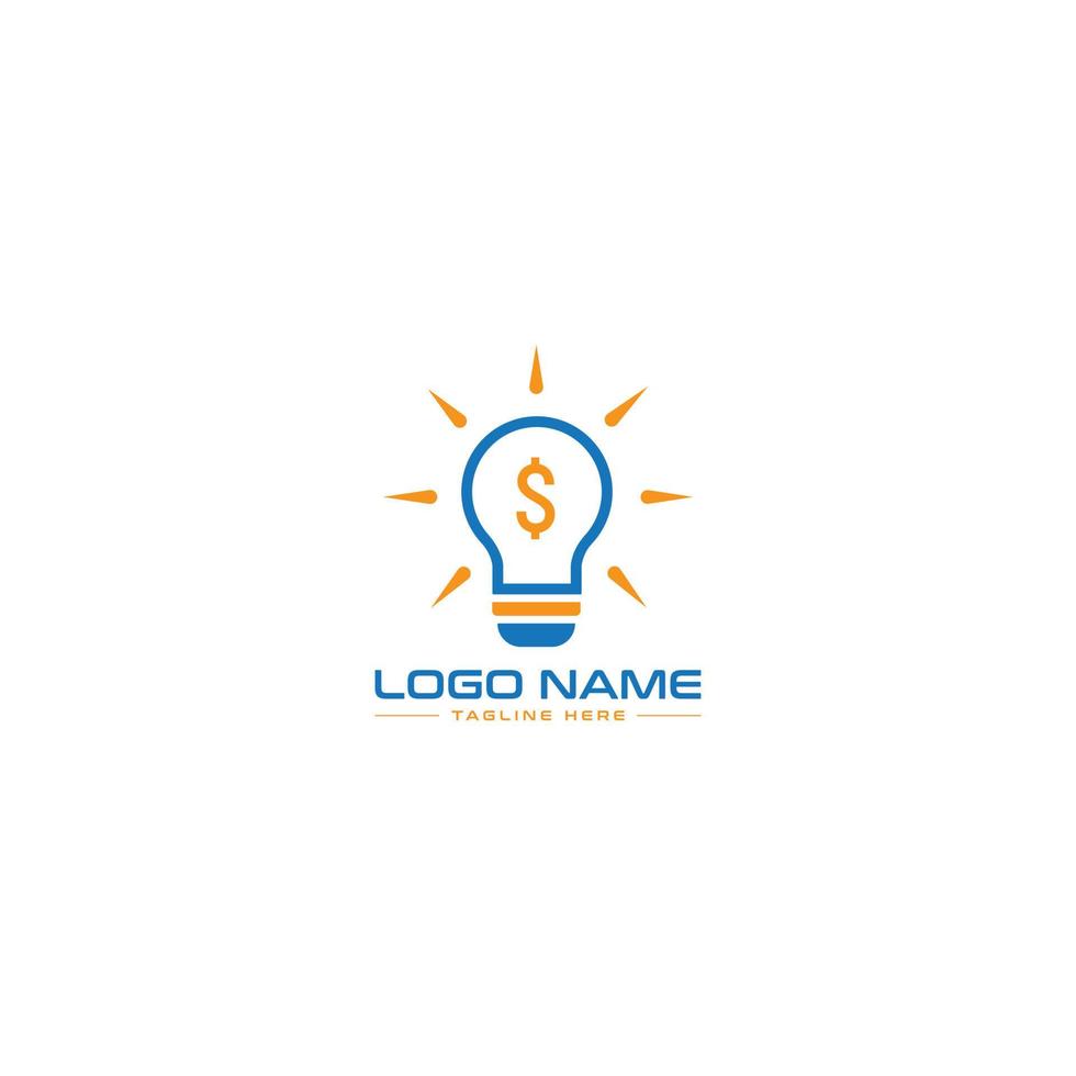 modèle de vecteur de conception de logo de société d'investissement créatif