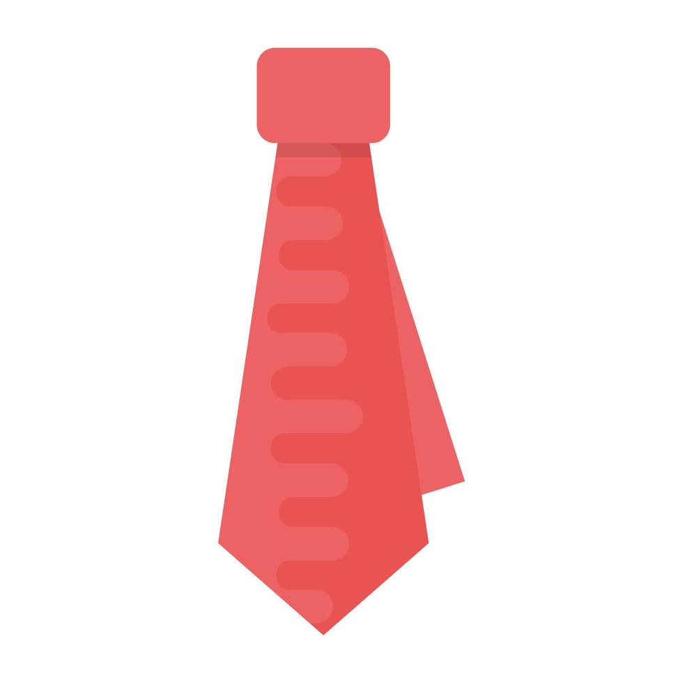 concepts de cravate à la mode vecteur