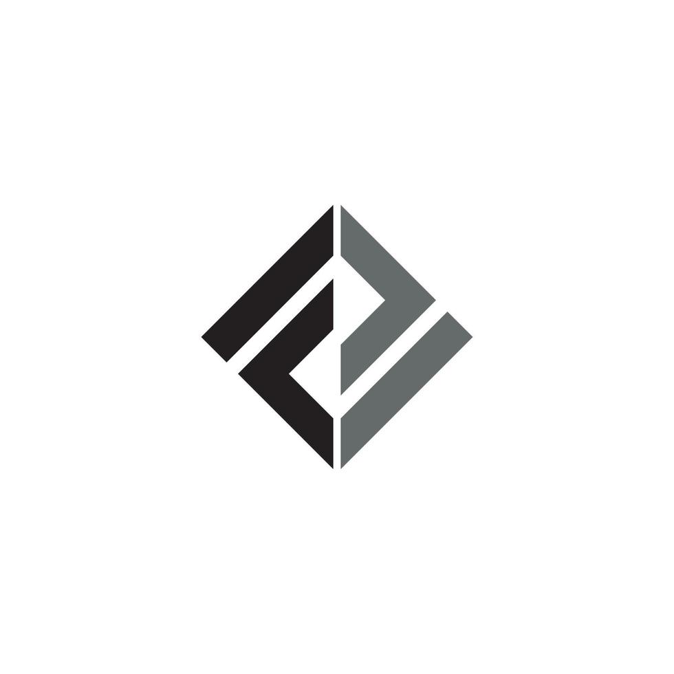 conception de logo ou d'icône de lettre f vecteur