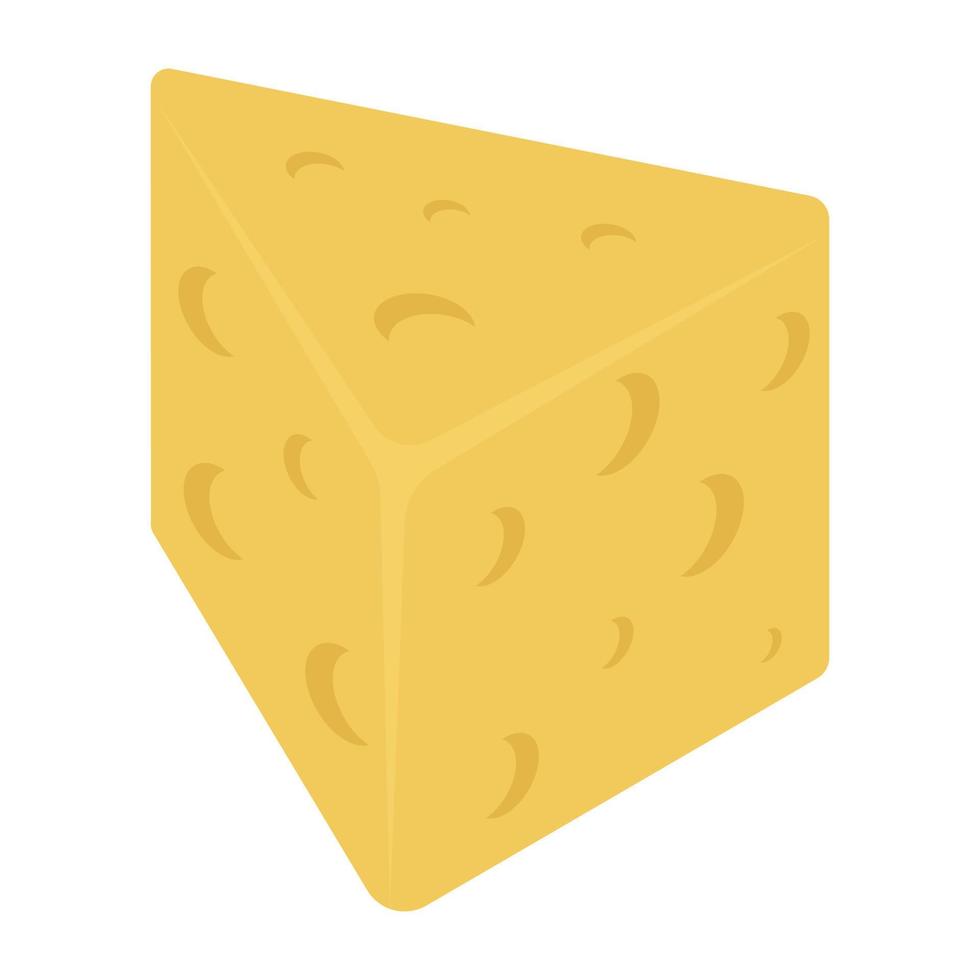 concepts de fromage à la mode vecteur