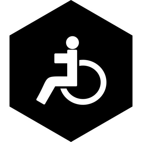 Design d&#39;icônes handicapés vecteur