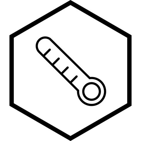 Thermomètre Icône Design vecteur