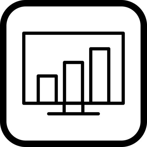 Stats Icon Design vecteur