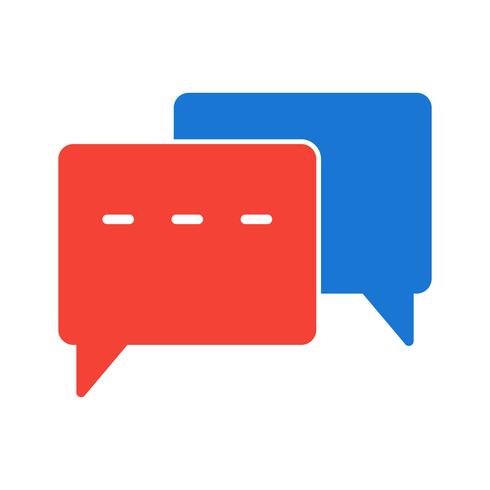 Conversation Icon Design vecteur