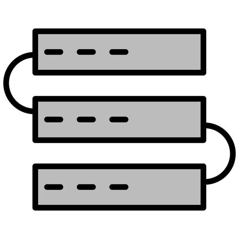 Conception d&#39;icônes de serveurs vecteur