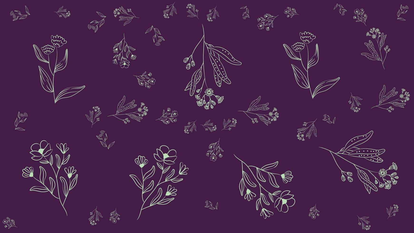 motif géométrique de fleur vecteur