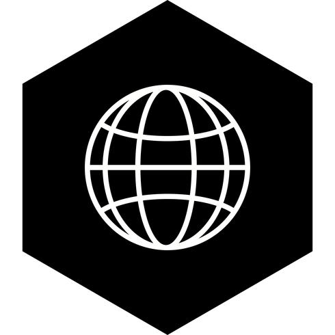 Globe Icon Design vecteur