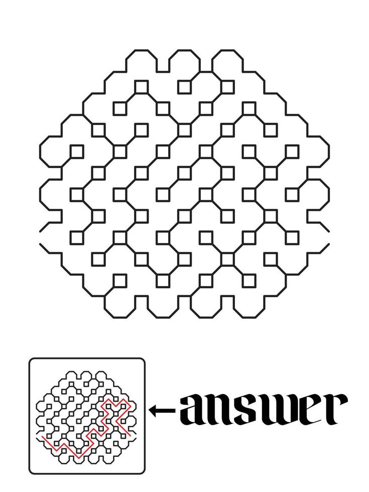 jeu de puzzle et réponse vecteur