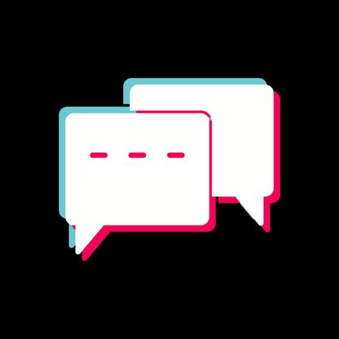 Conversation Icon Design vecteur