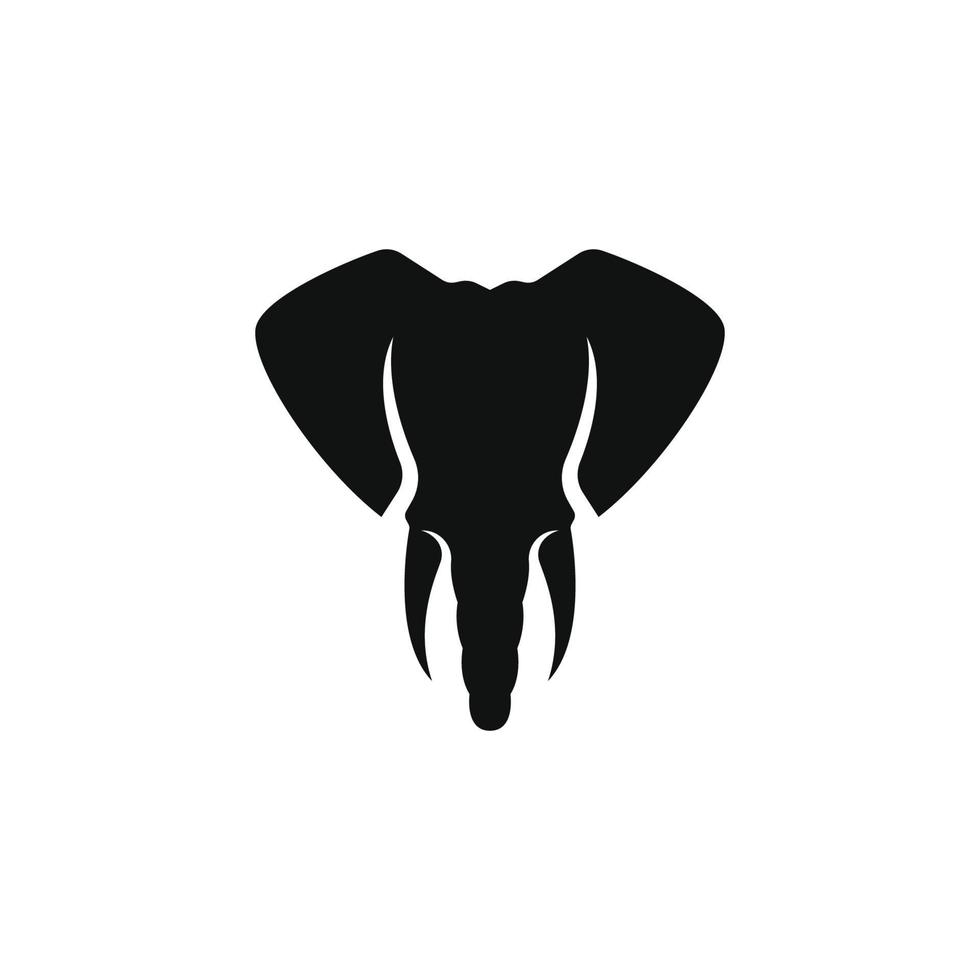 conception de vecteur de logo d'éléphant