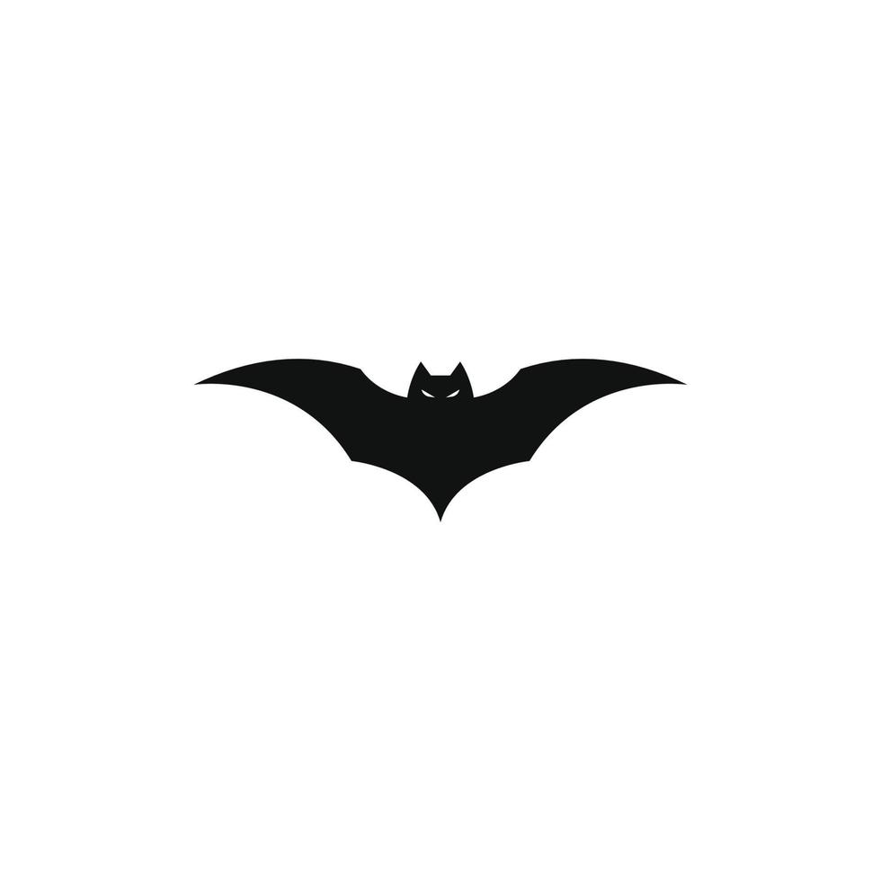 conception de vecteur de logo de chauve-souris