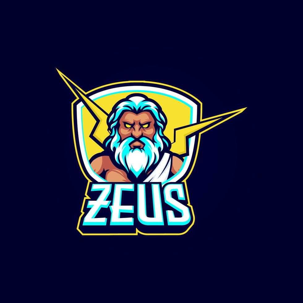 logo esport zeus vecteur