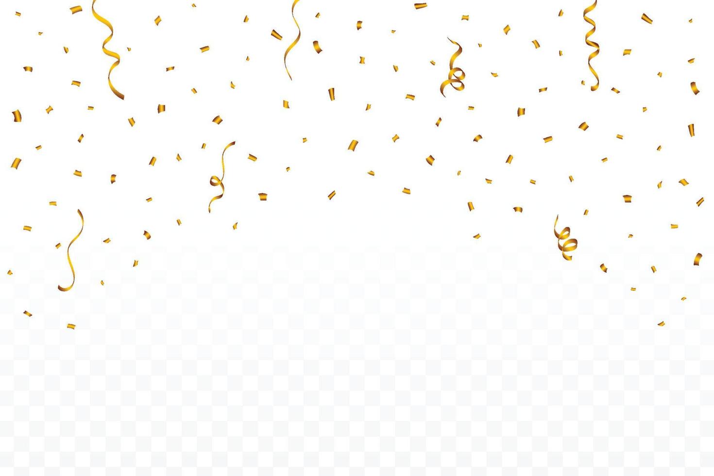 Confettis De Noël Doré. La Chute Des Confettis Brillants Brille De Couleur  Or. Nouvel An, Anniversaire, Élément De Conception De Saint Valentin. Fond  De Vacances. Clip Art Libres De Droits, Svg, Vecteurs