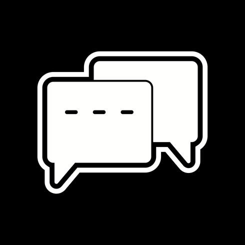Conversation Icon Design vecteur