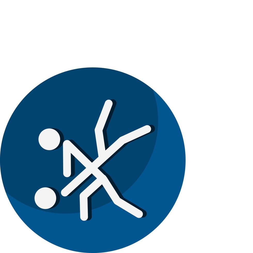 icône de lutte sportive. un symbole dédié aux sports et aux jeux. illustrations vectorielles. vecteur