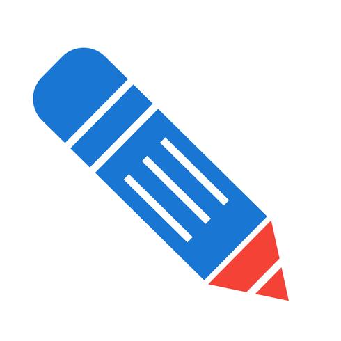 Crayon Icon Design vecteur