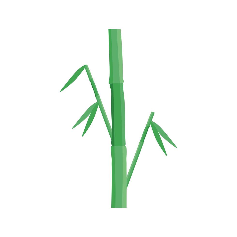 icône de plante de bambou vecteur