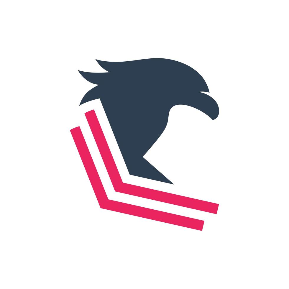 création de logo vectoriel aigle