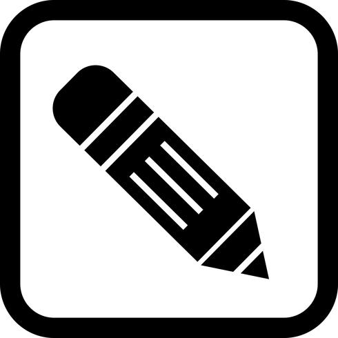 Crayon Icon Design vecteur