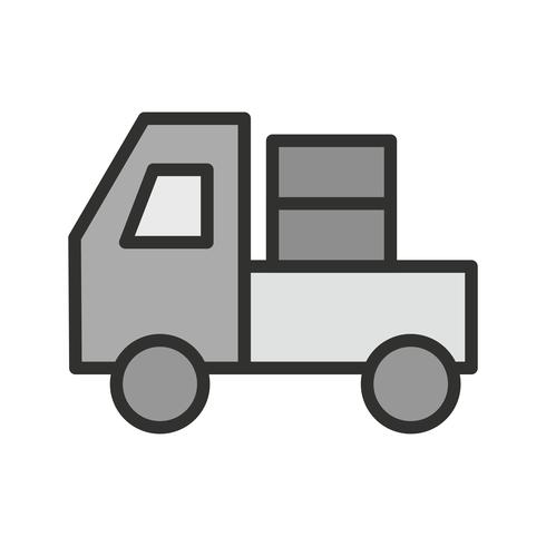 design d&#39;icône de transporteur vecteur