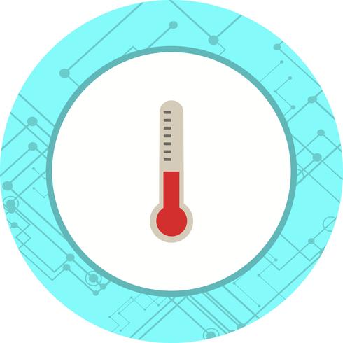 Thermomètre Icône Design vecteur