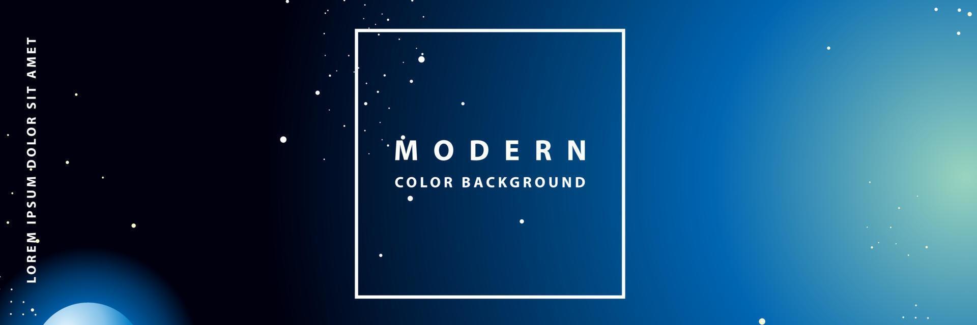 bannière de fond abstrait avec la lumière numérique créative de couleur moderne vecteur