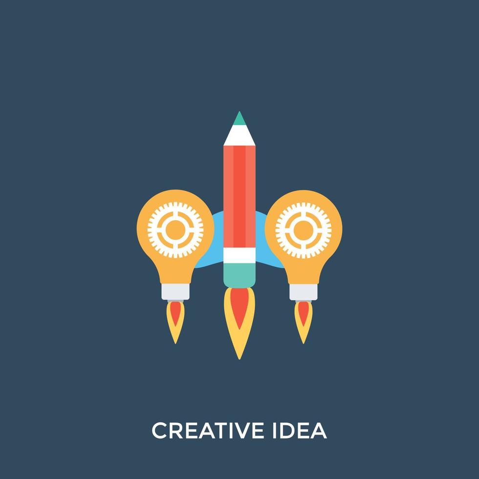concepts d'idées créatives vecteur