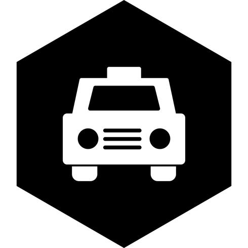 conception d&#39;icône de taxi vecteur