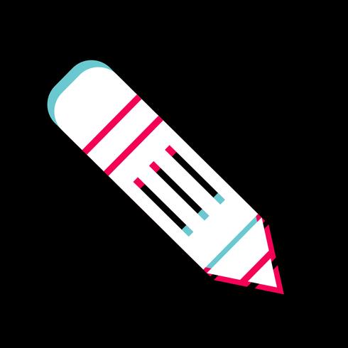 Crayon Icon Design vecteur