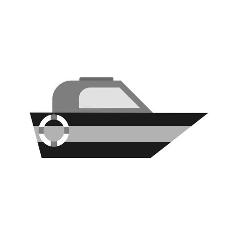 Conception d&#39;icône de bateau vecteur