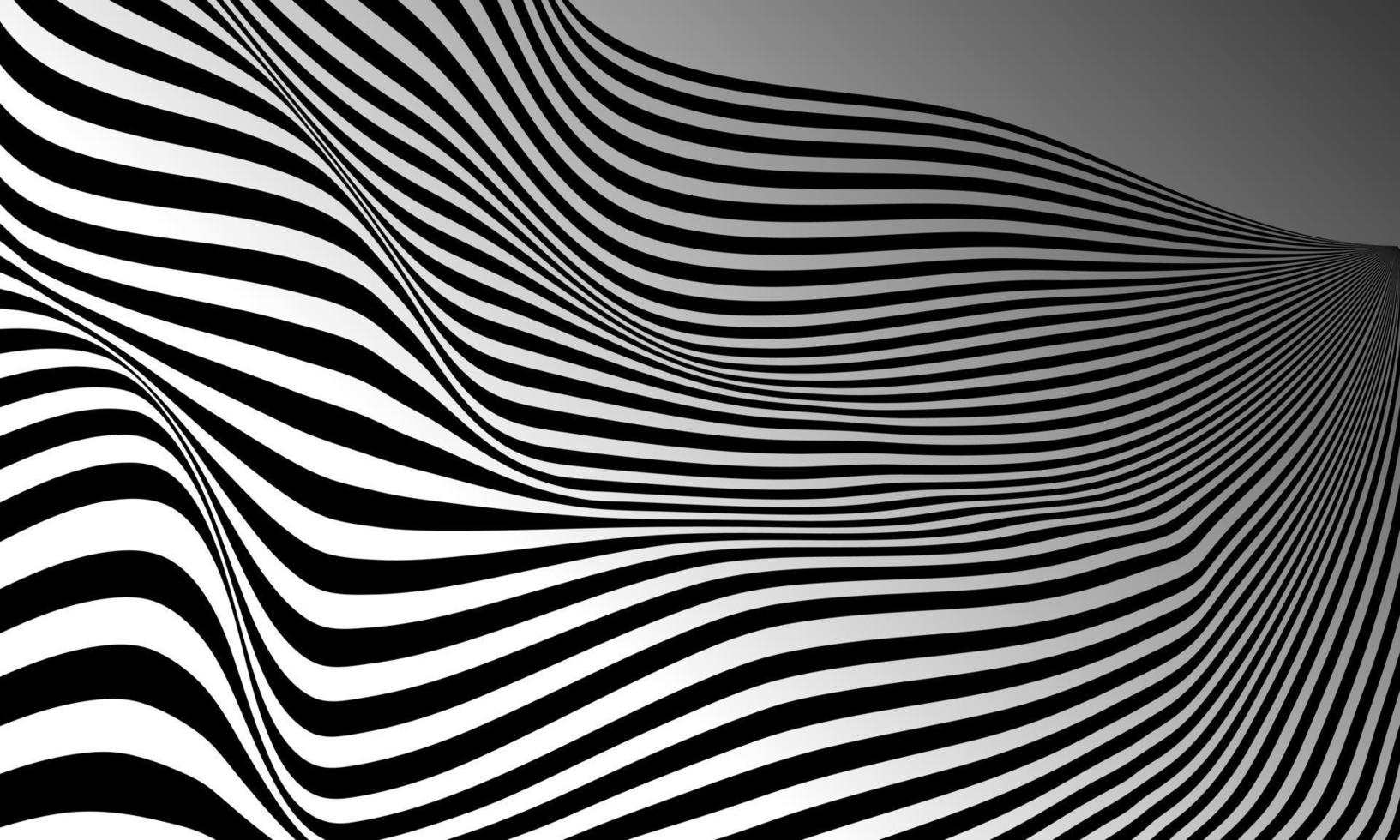Vector stock abstrait noir blanc couleur design pattern style optique illusion affiche papier peint backgound