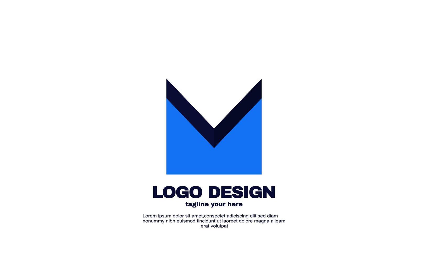 vecteur stock abstrait entreprise entreprise inspiration conception de logo coloré modèle d'identité de marque d'entreprise