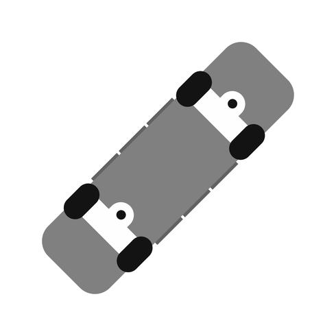 conception d&#39;icône de skate board vecteur