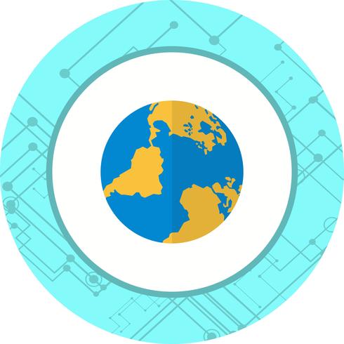 Globe Icon Design vecteur