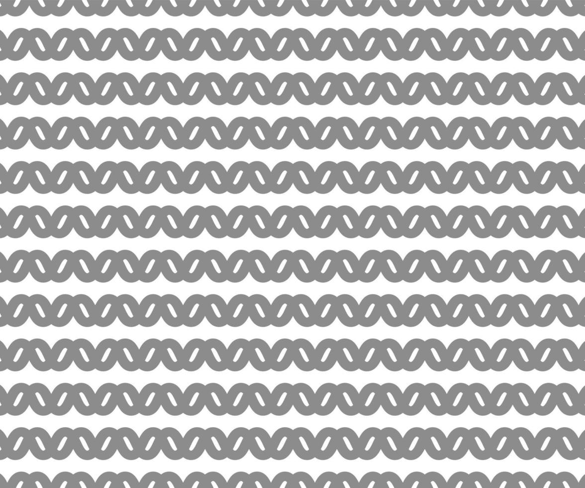 motif de lignes en zigzag. ligne ondulée noire sur fond blanc. illustration vectorielle de vague abstraite. papier numérique pour les remplissages de page, la conception Web, l'impression textile. art vectoriel. vecteur