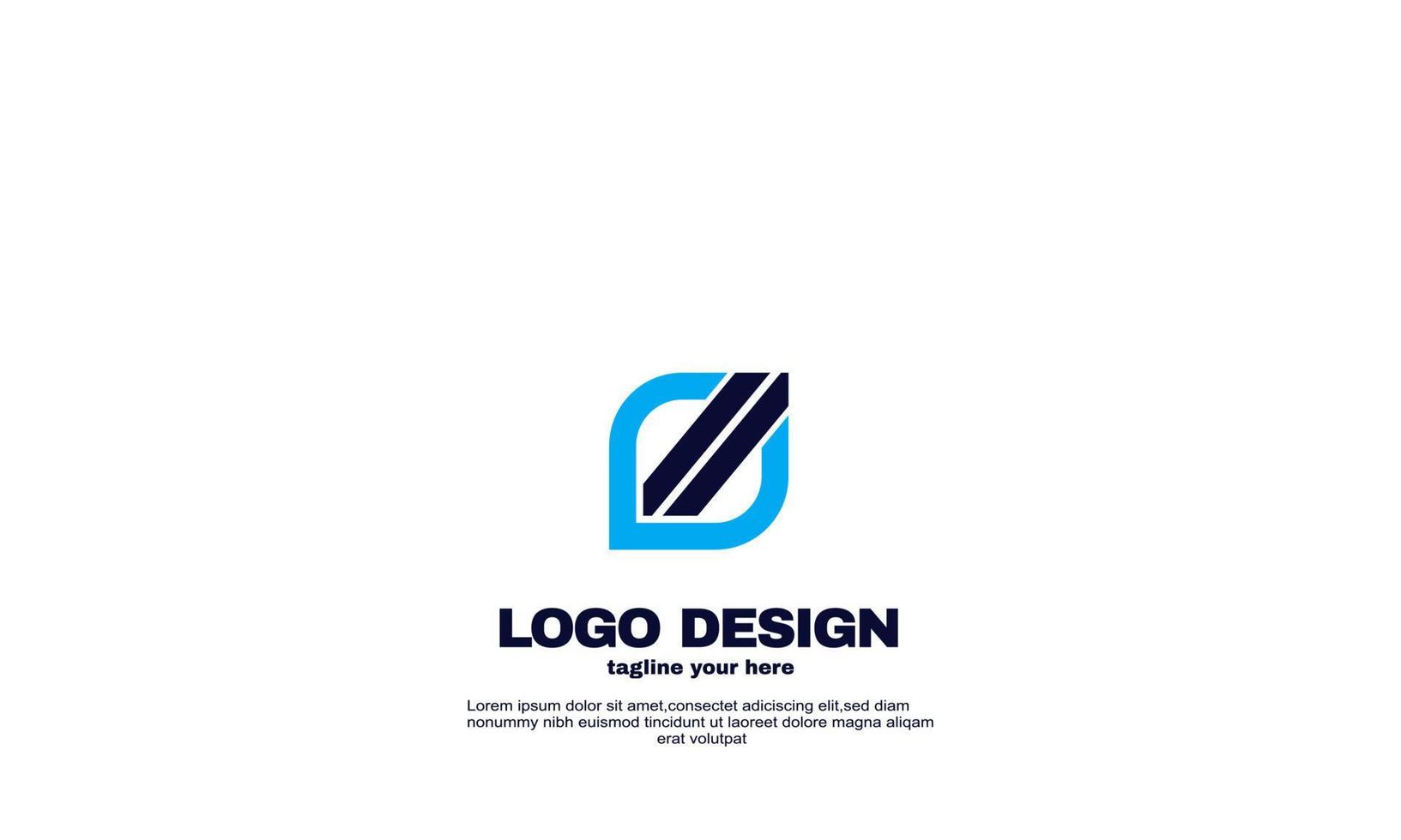vecteur élégant réseautage logo entreprise entreprise et modèle de conception de marque