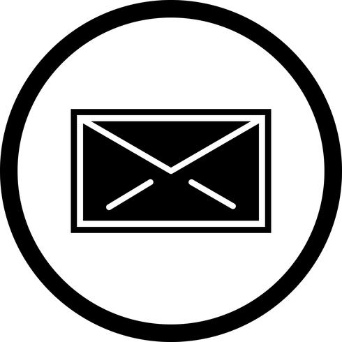 conception d&#39;icône de courrier électronique vecteur