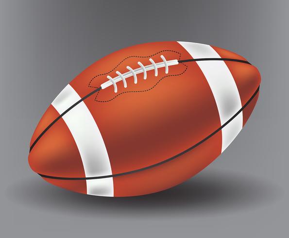 ballon de football américain 2515516 Art vectoriel chez Vecteezy